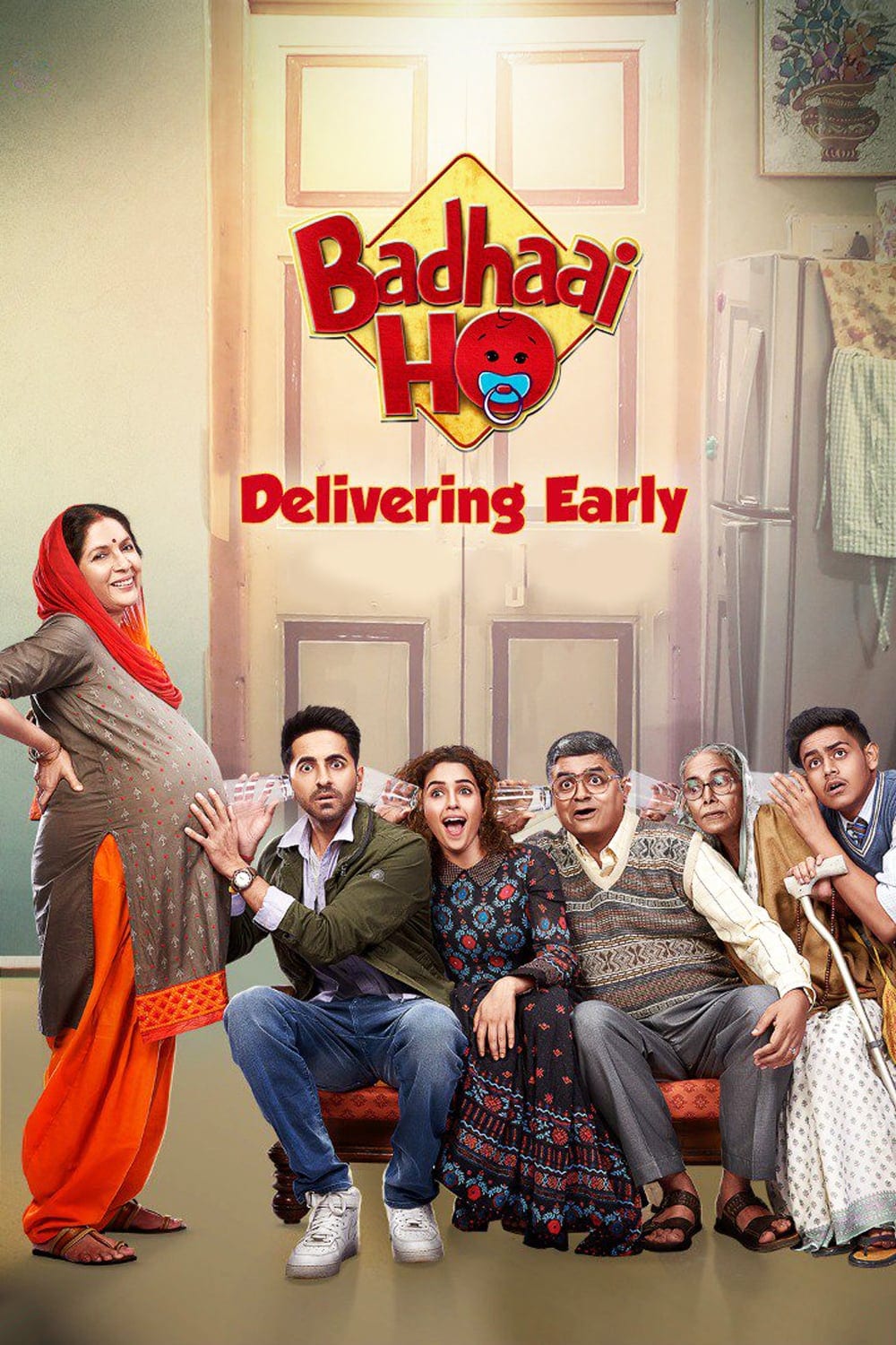 Poster for the movie "Badhaai Ho"