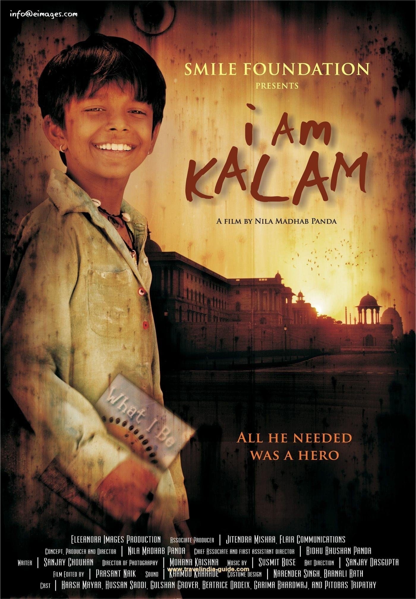 Poster for the movie "I Am Kalam"