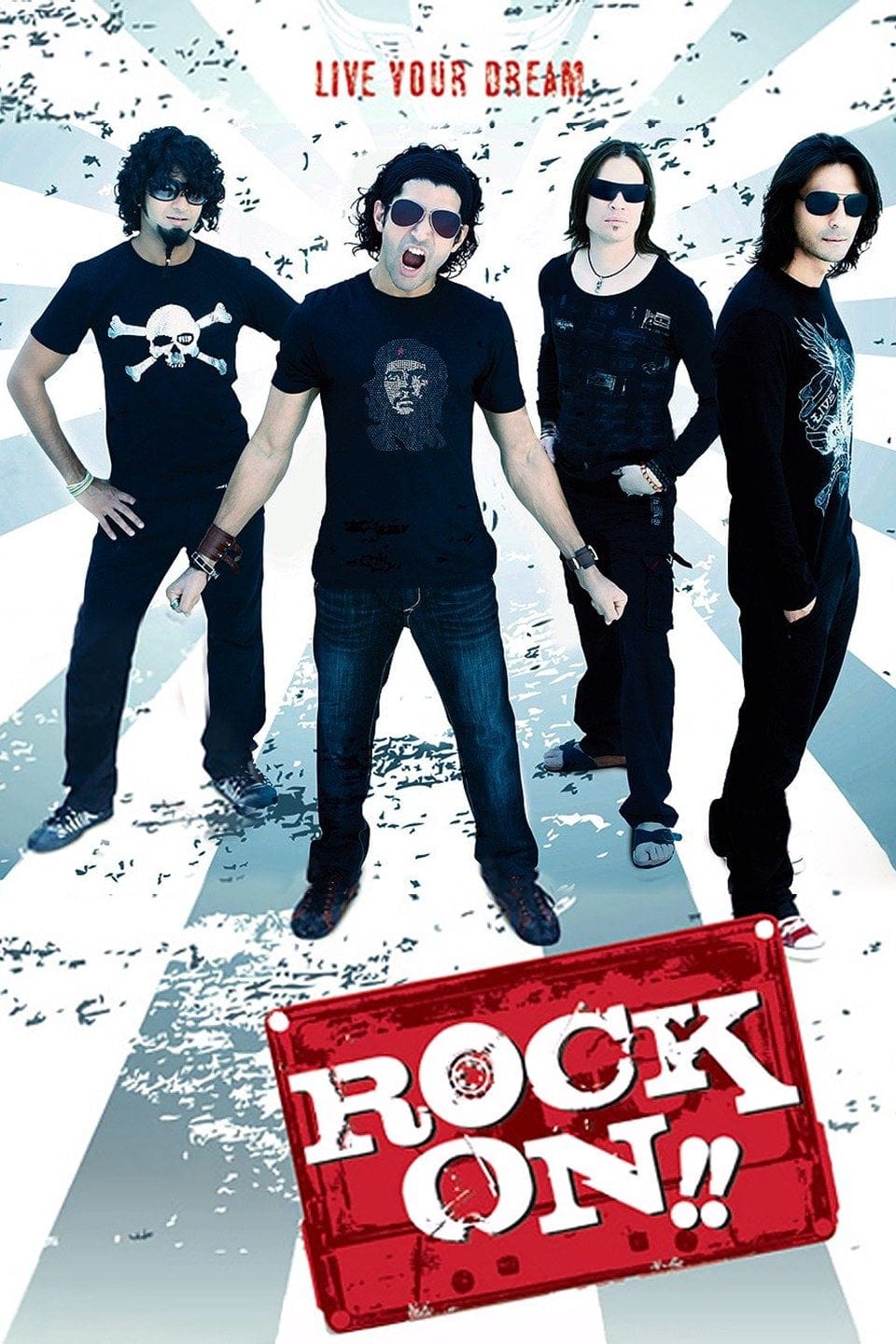 Poster for the movie "Rock On!!"