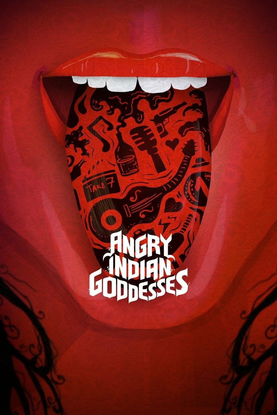 Poster for the movie "Angry Indian Goddesses"