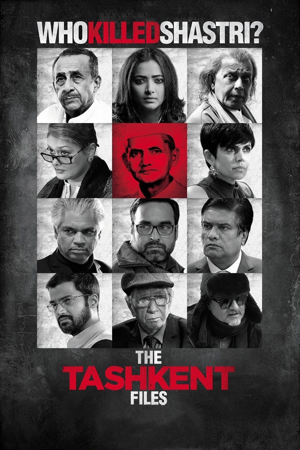 Poster for the movie "The Tashkent Files"