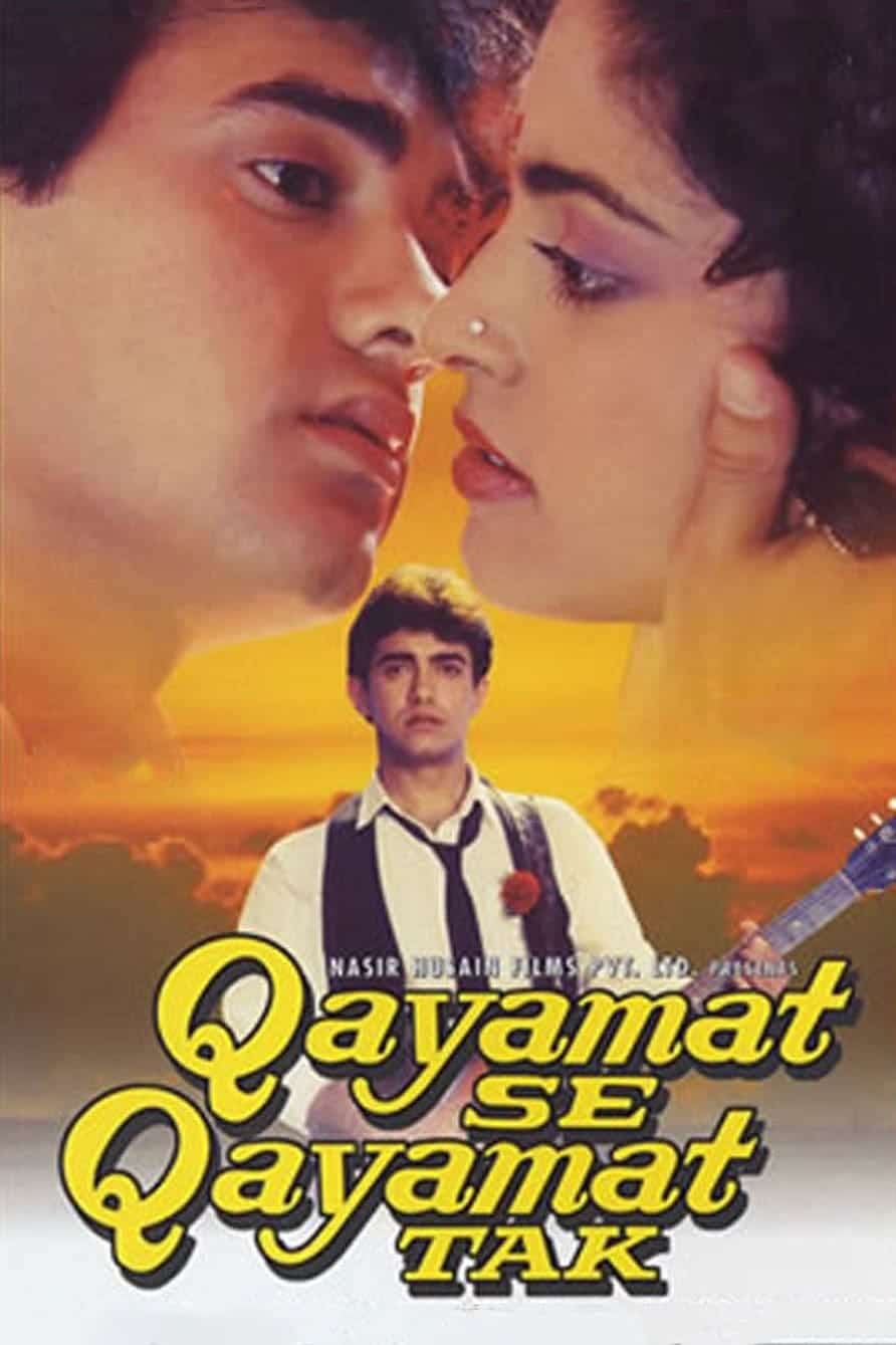Poster for the movie "Qayamat Se Qayamat Tak"