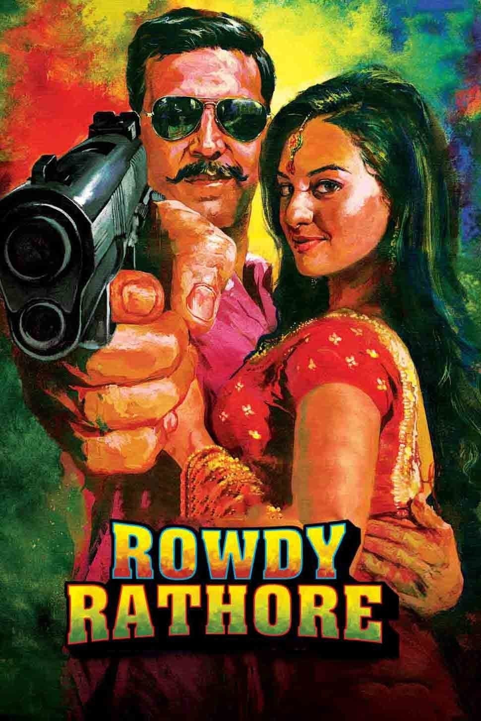 Poster for the movie "Rowdy Rathore"