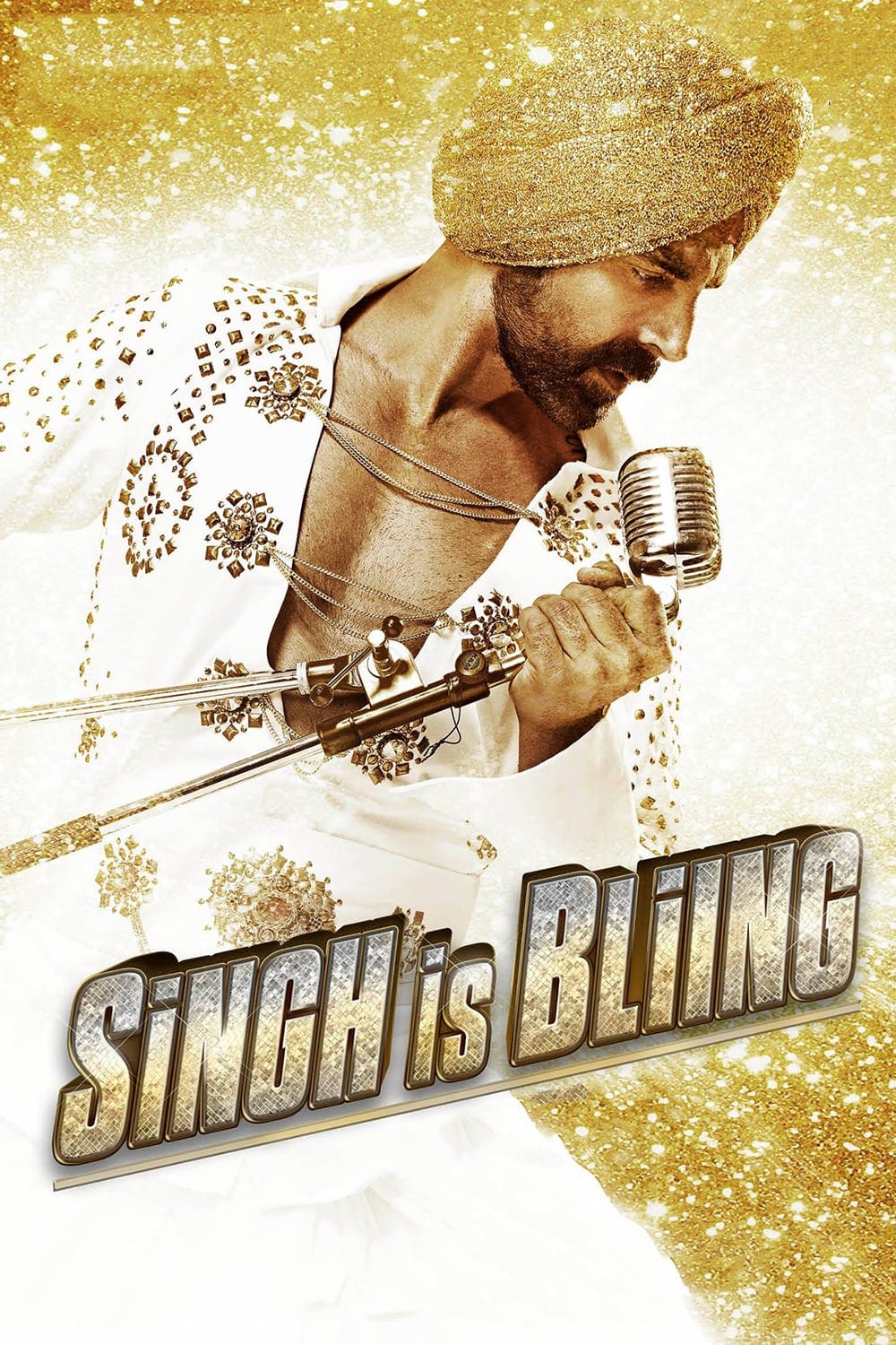 Poster for the movie "Singh Is Bliing"