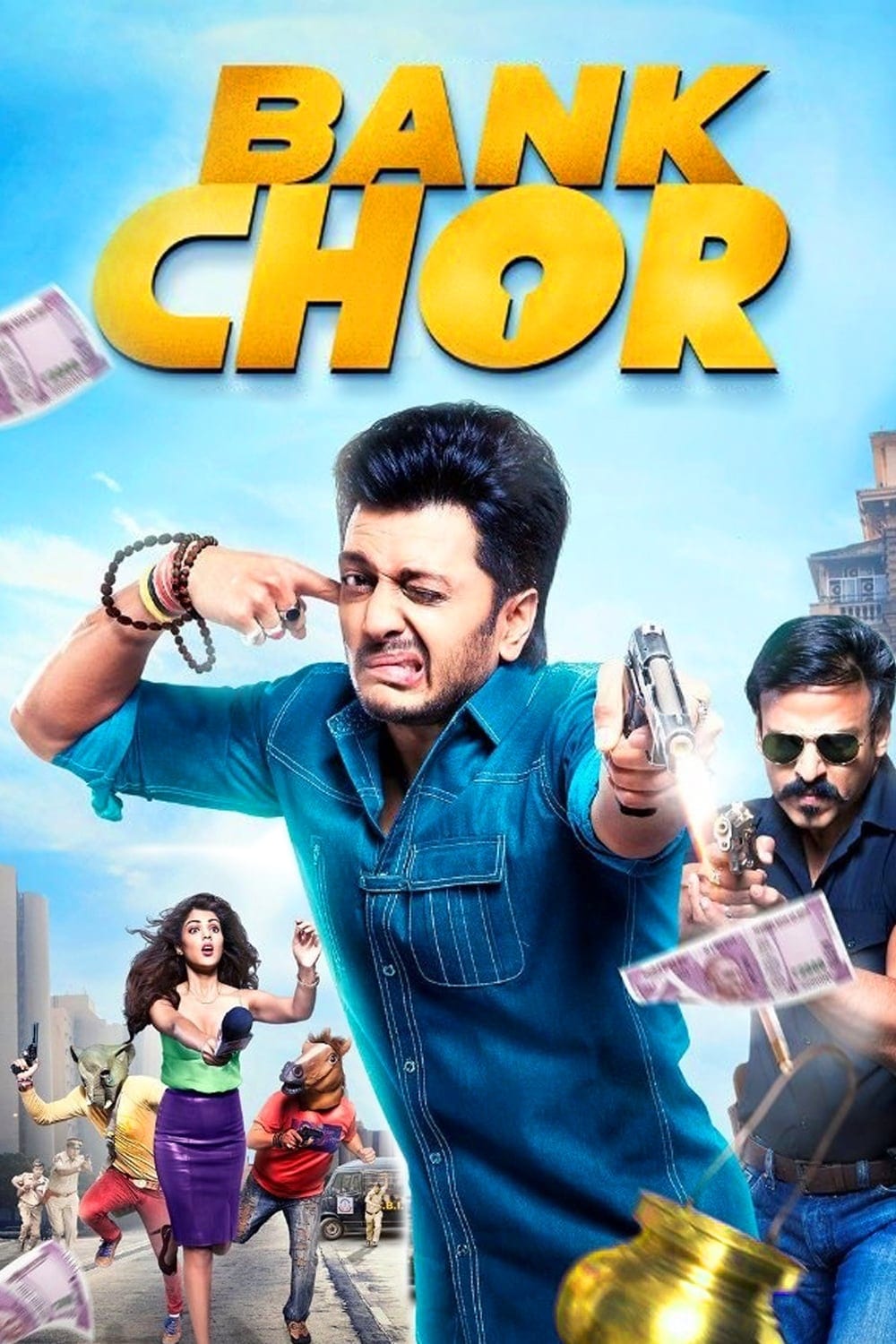 Poster for the movie "Bank Chor"