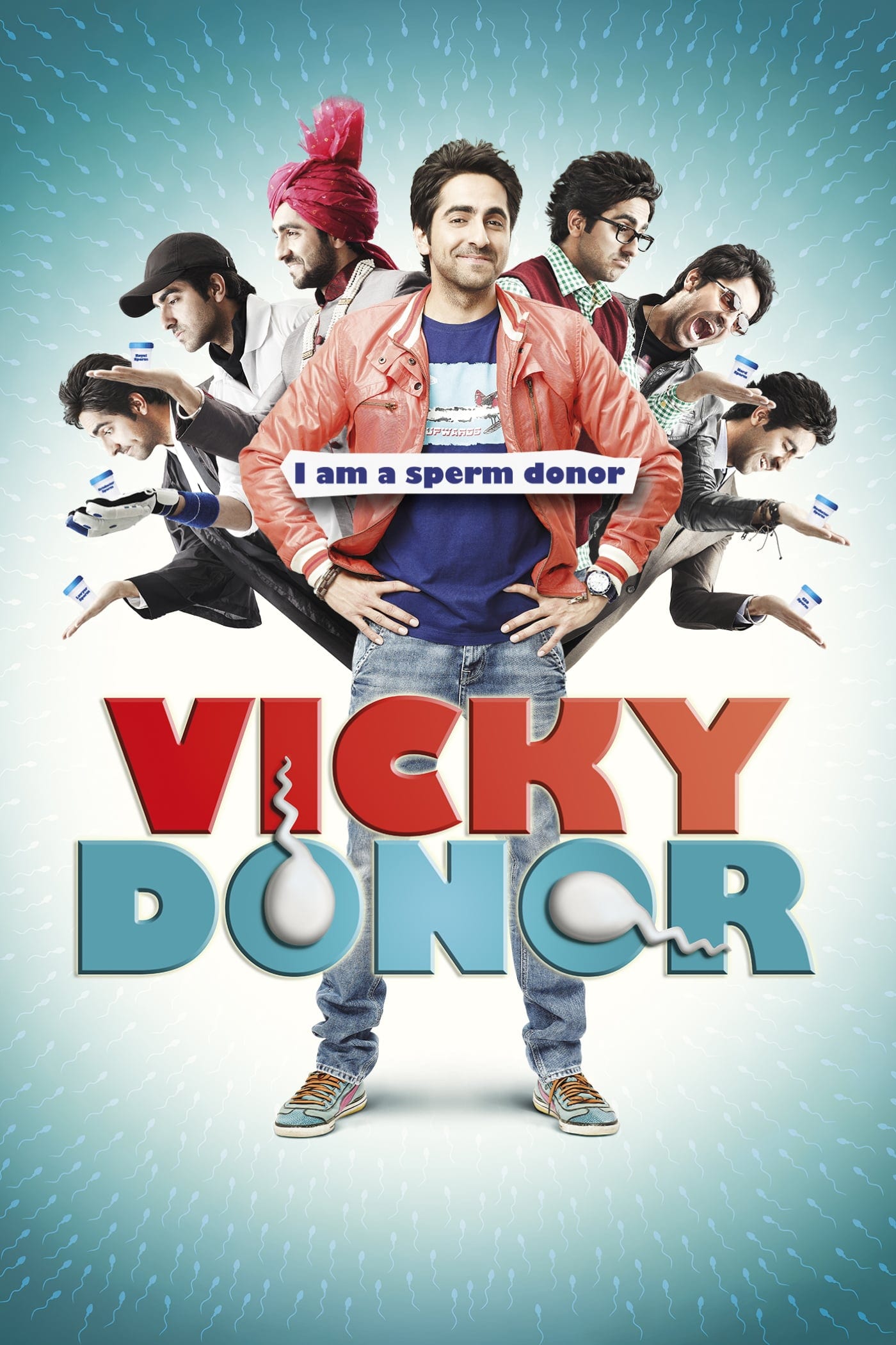 Poster for the movie "Vicky Donor"