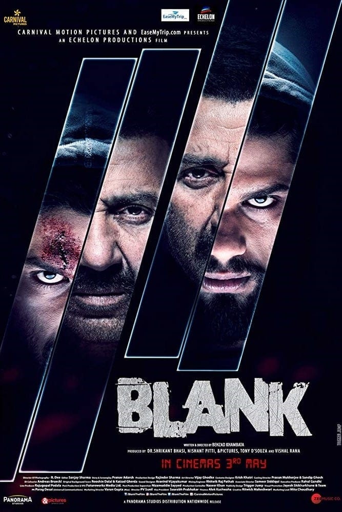 Poster for the movie "Blank"