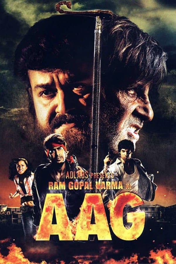 Poster for the movie "Ram Gopal Varma Ki Aag"