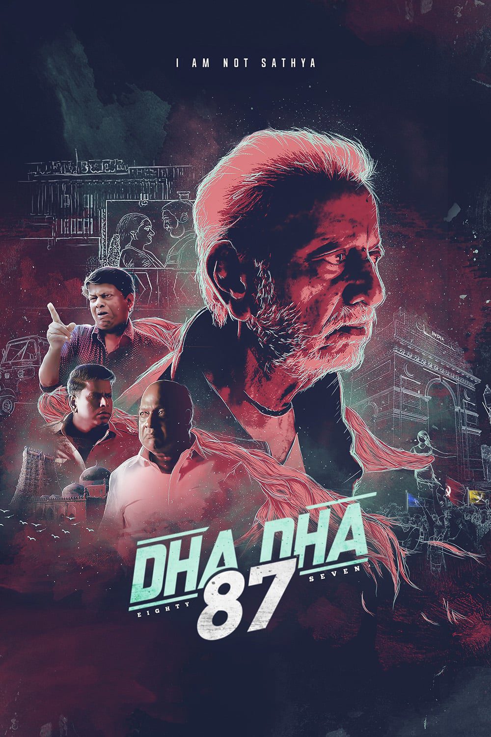 Poster for the movie "Dha Dha 87"