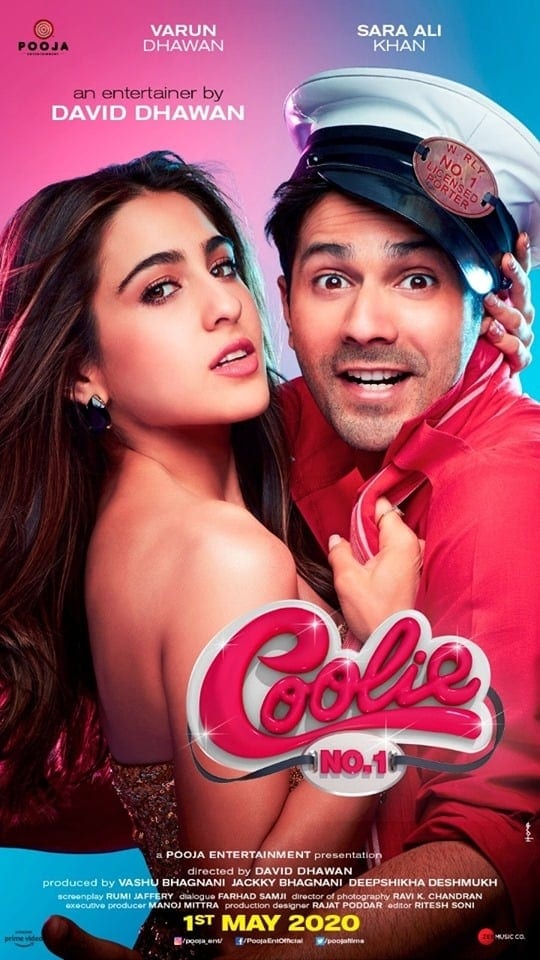Poster for the movie "Coolie No. 1"