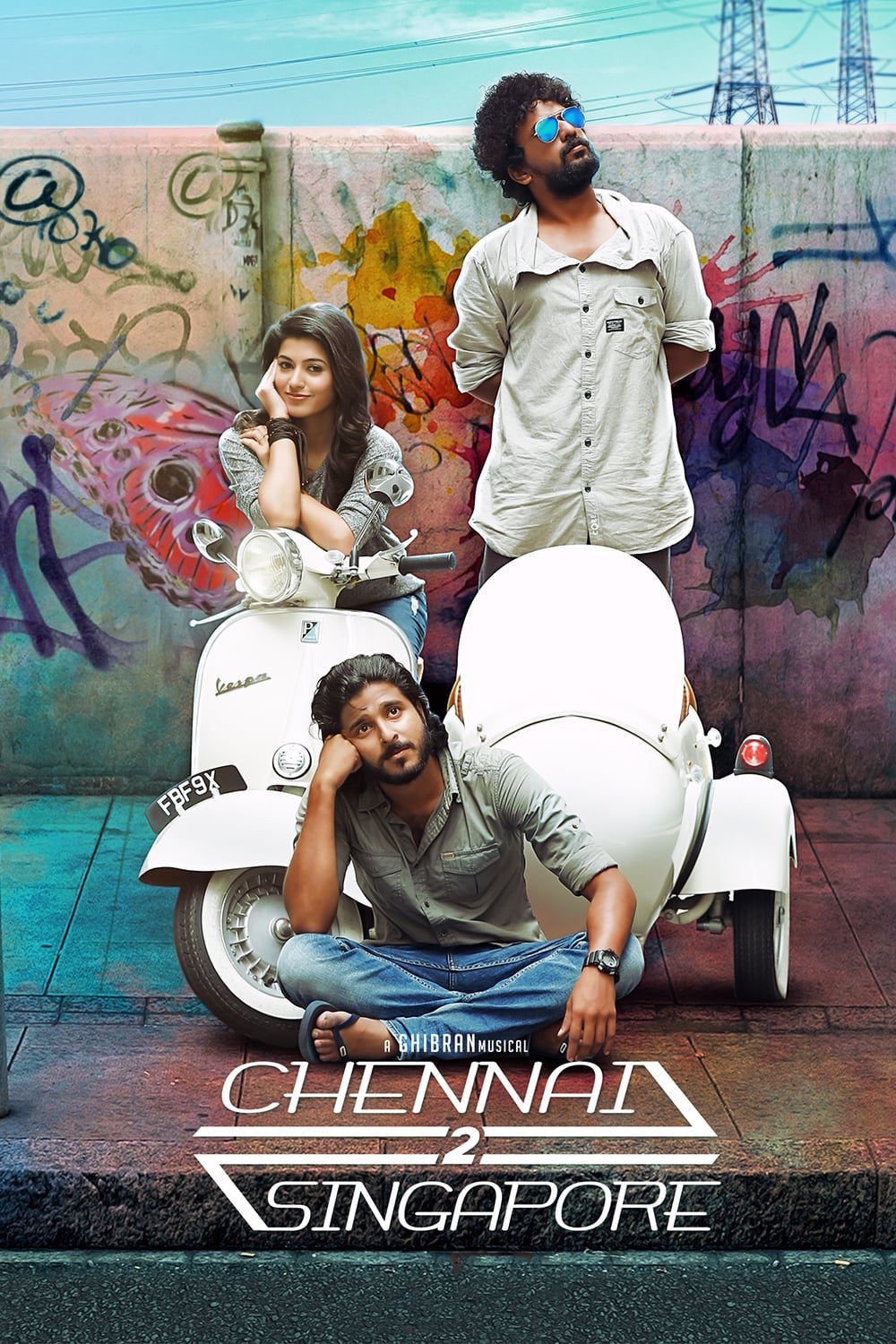 Poster for the movie "Chennai 2 Singapore"