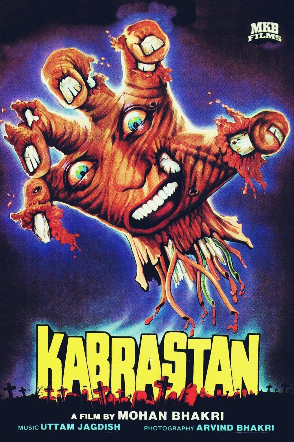 Poster for the movie "Kabrastan"