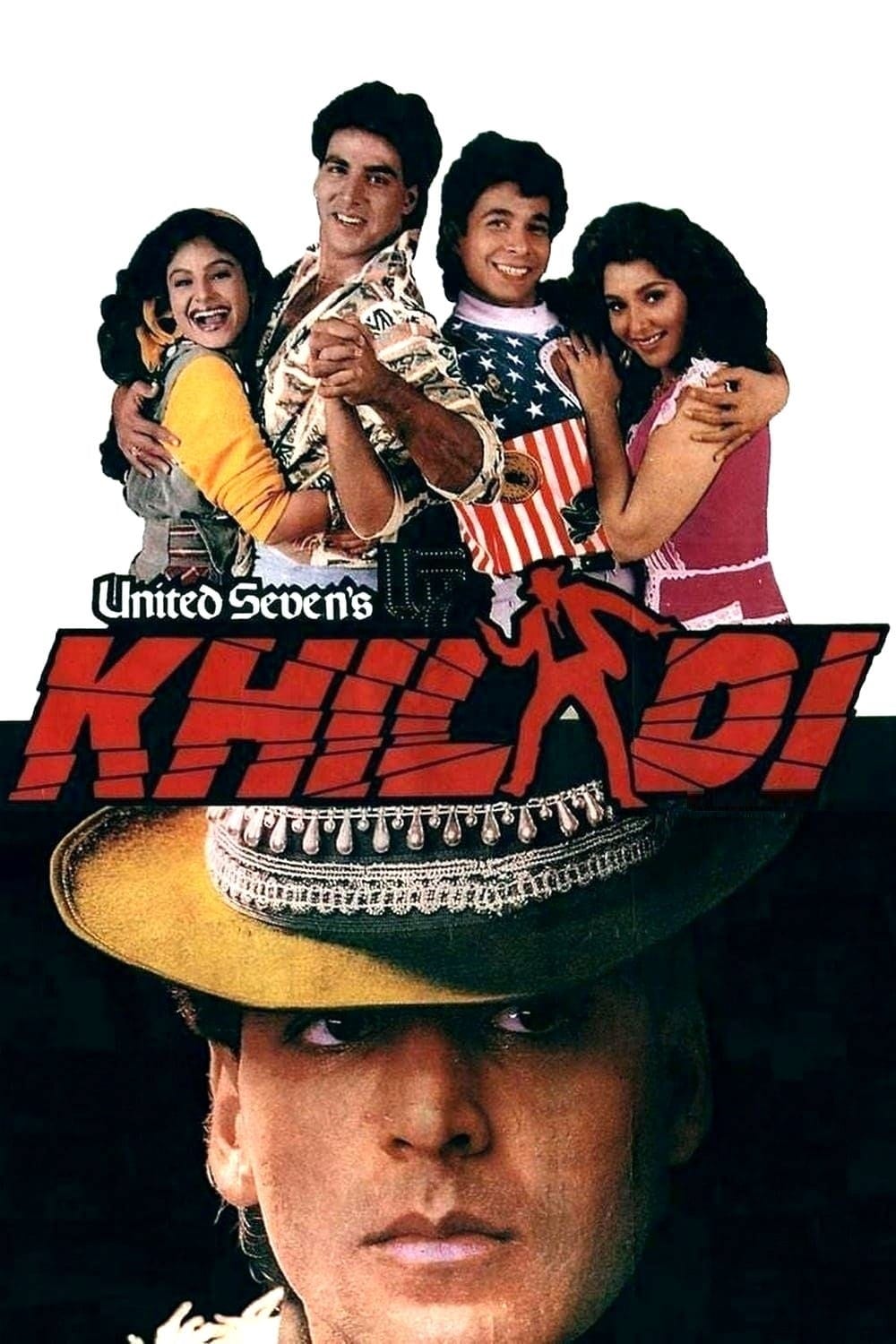 Poster for the movie "Khiladi"