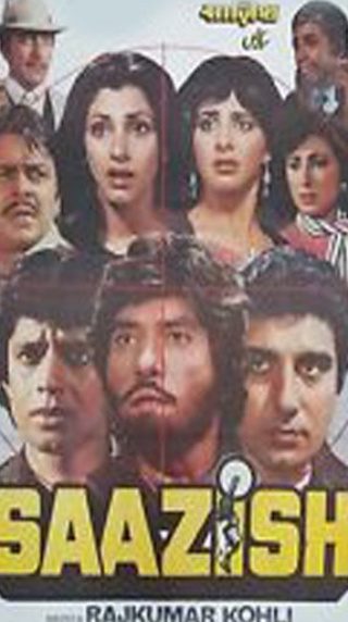 Poster for the movie "Saazish"