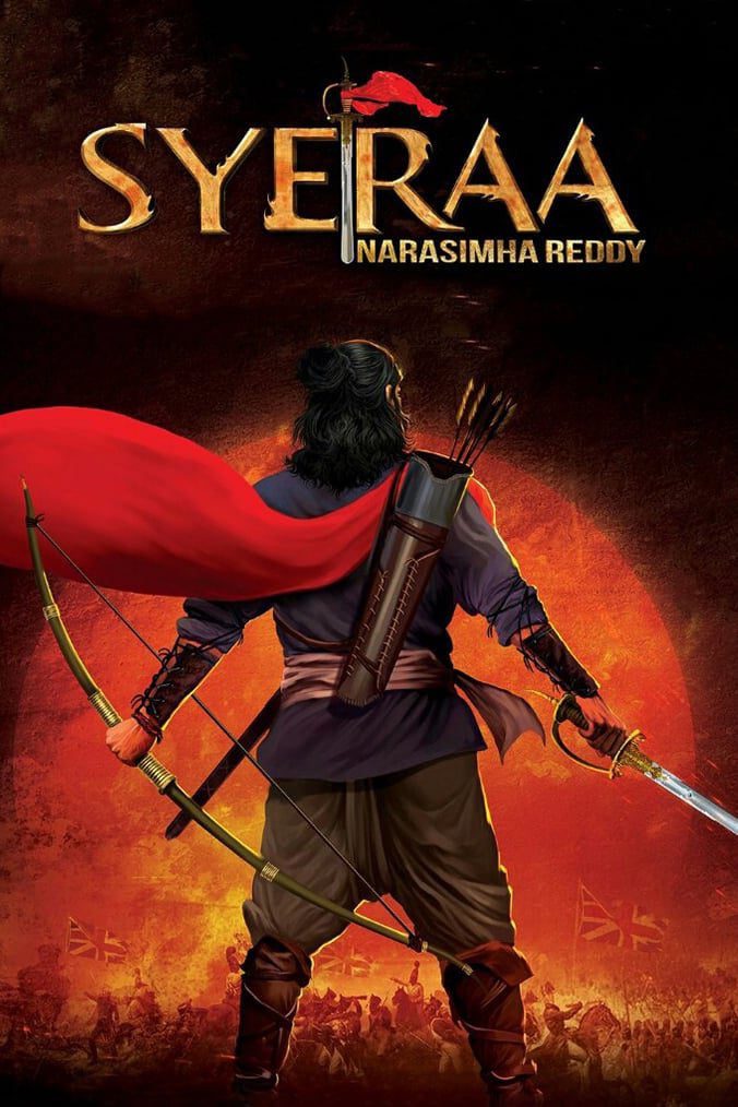 Poster for the movie "Sye Raa Narasimha Reddy"