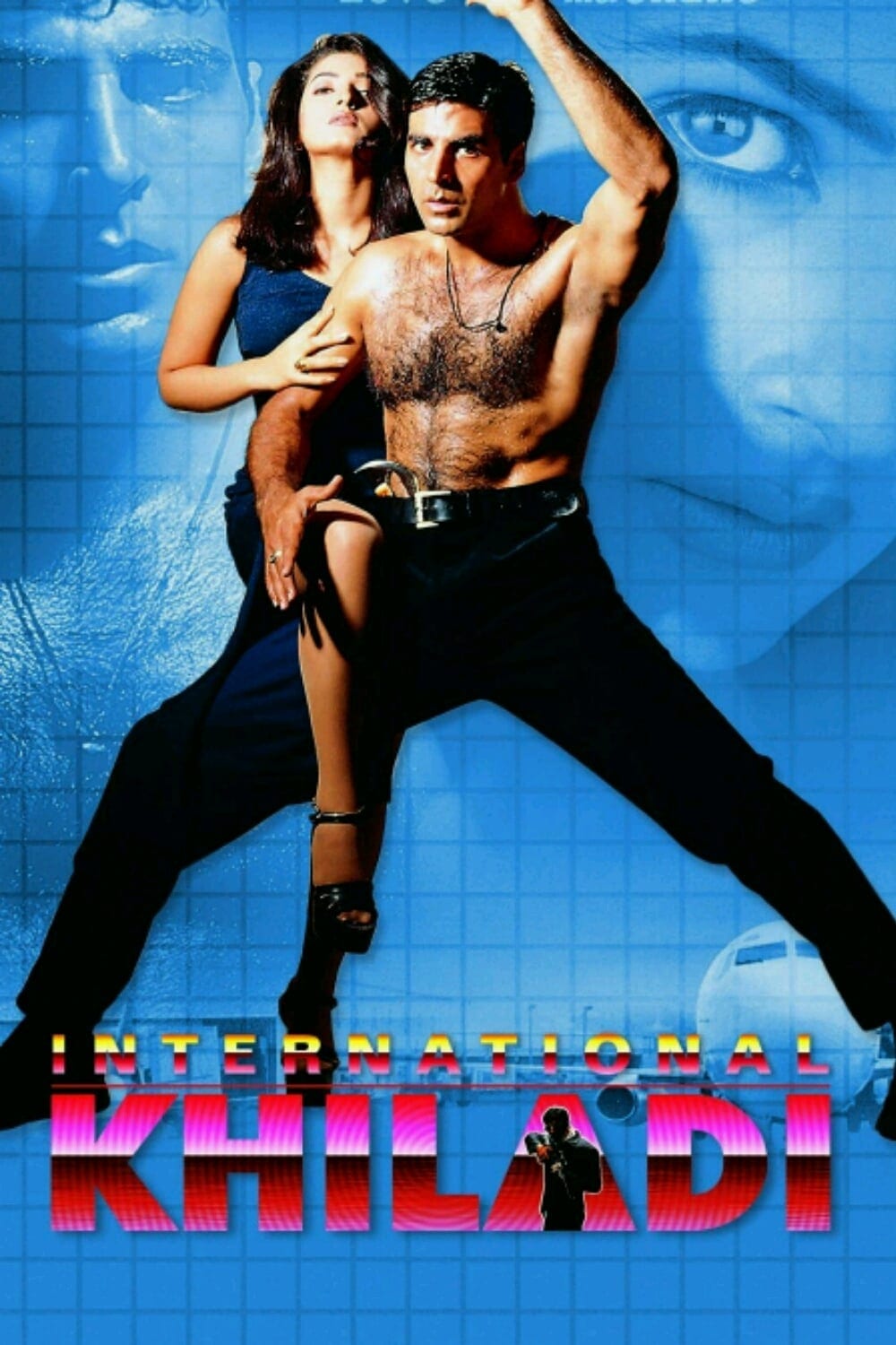 Poster for the movie "International Khiladi"
