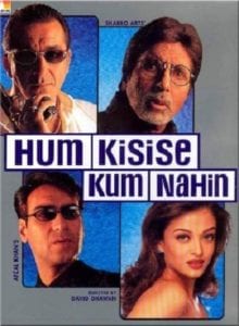 Poster for the movie "Hum Kisi Se Kum Nahin"