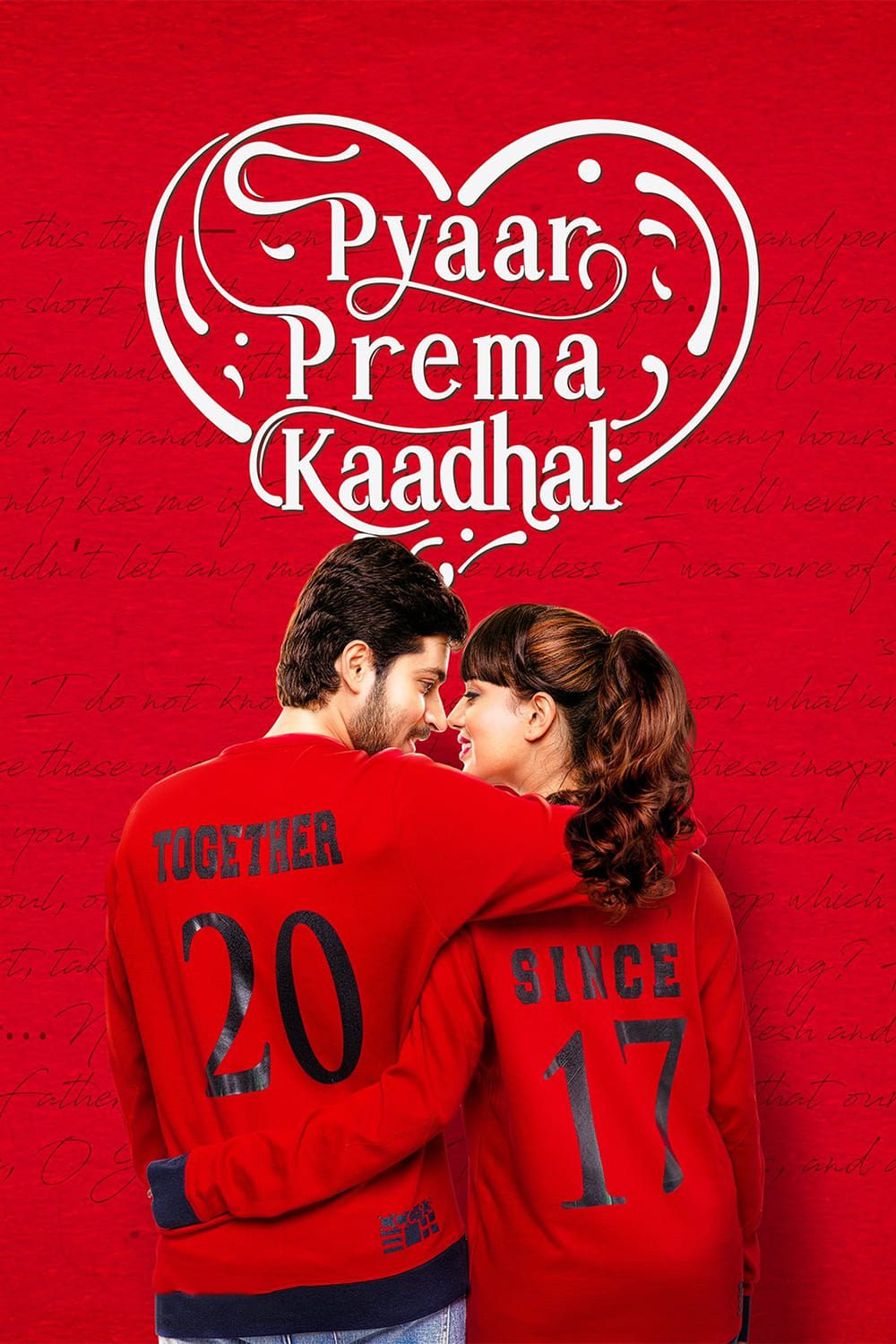 Poster for the movie "Pyaar Prema Kaadhal"