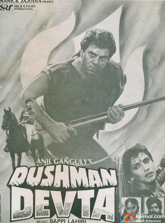 Poster for the movie "Dushman Devta"