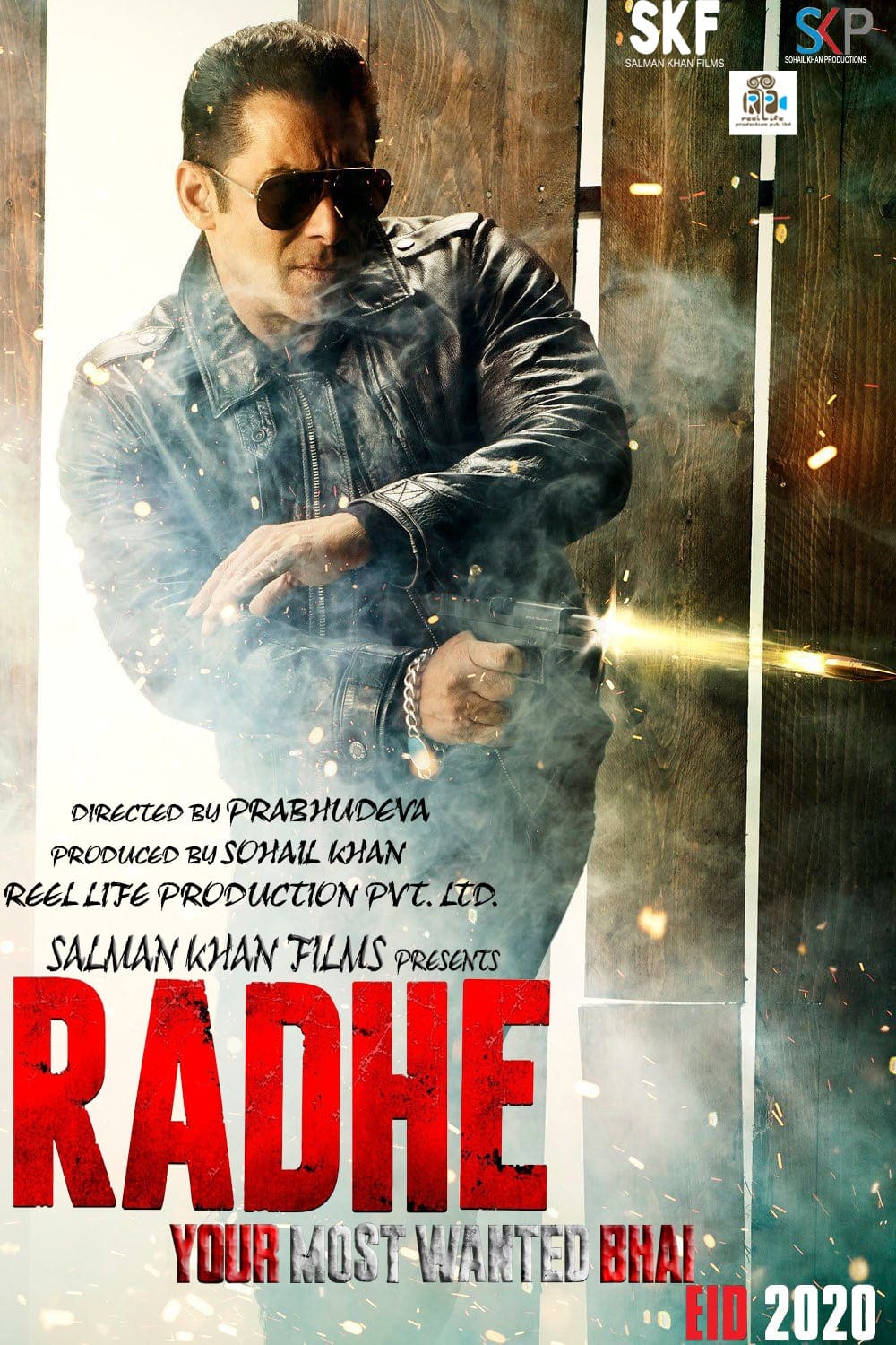 Poster for the movie "Radhe: Your Most Wanted Bhai"