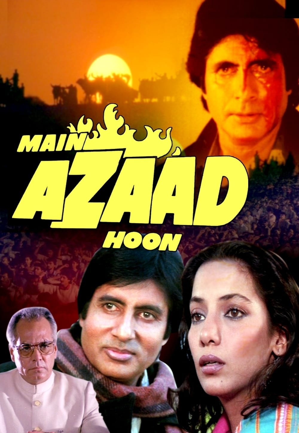 Poster for the movie "Main Azaad Hoon"