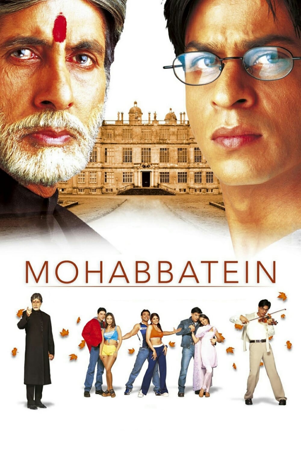 Poster for the movie "Mohabbatein"