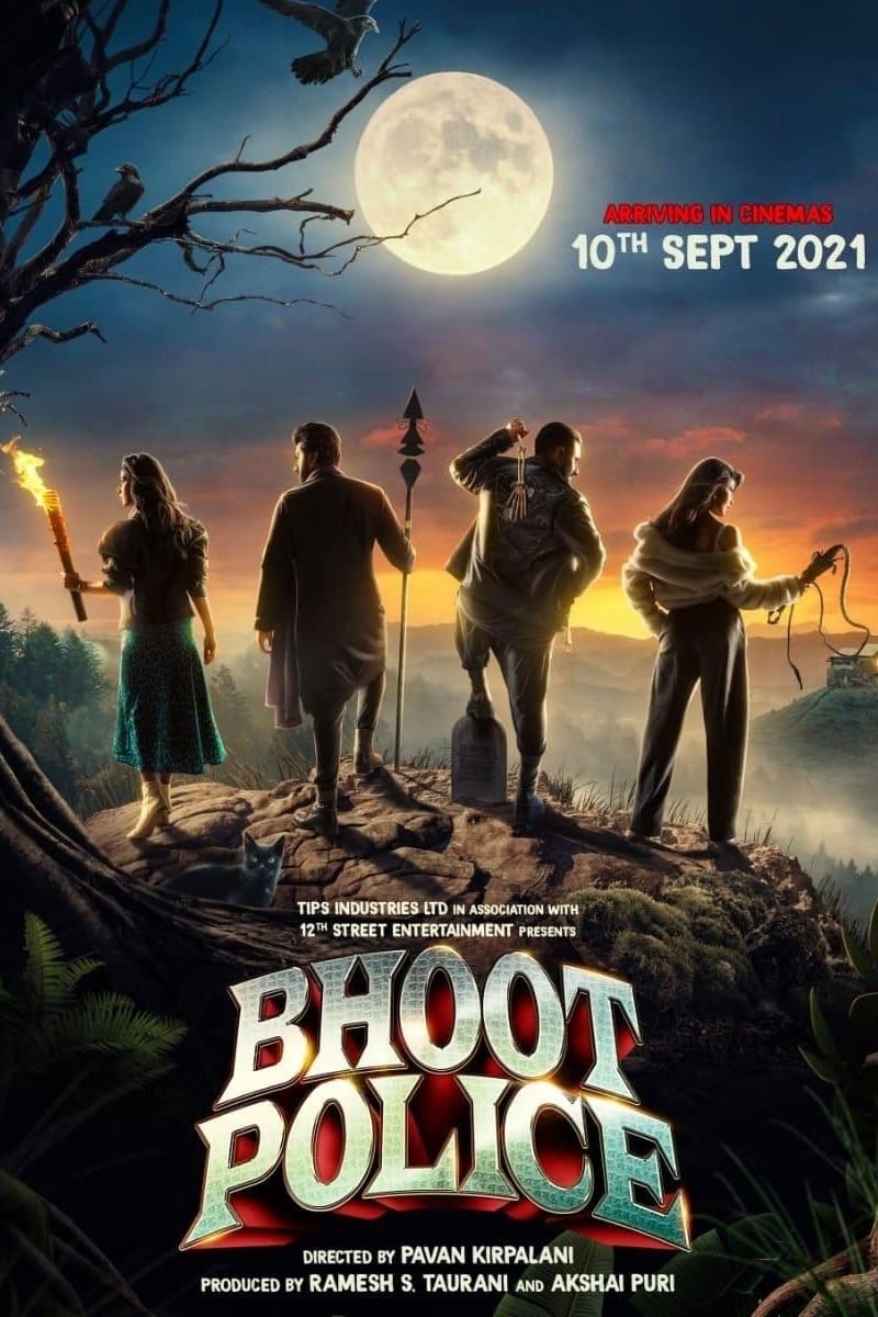 Poster for the movie "Bhoot Police"