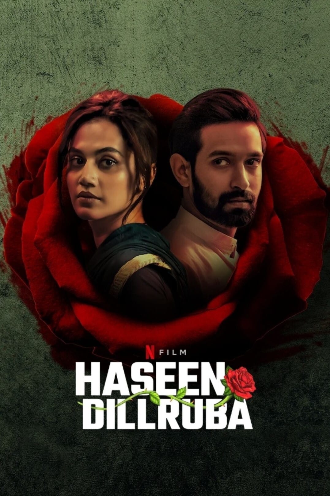 Poster for the movie "Haseen Dillruba"