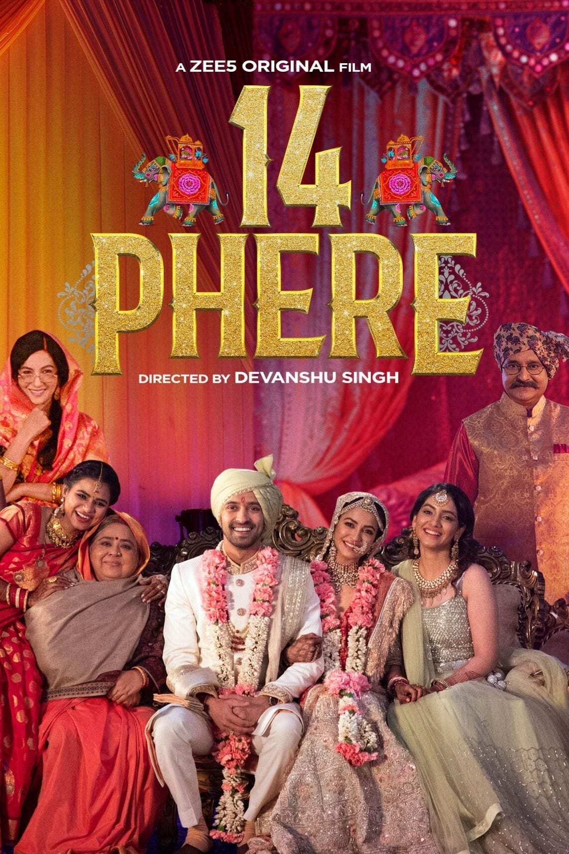 Poster for the movie "14 Phere"