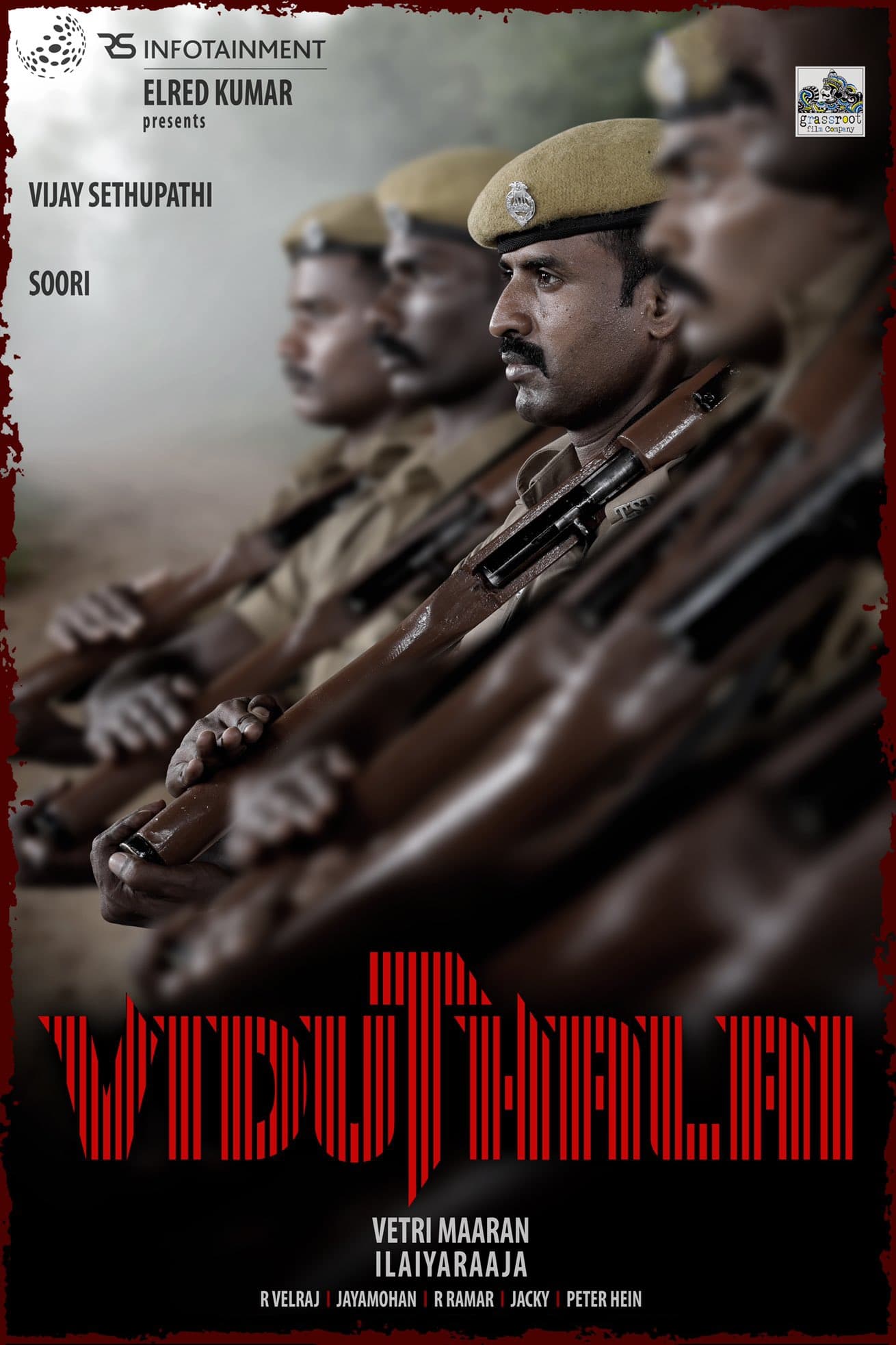 Poster for the movie "Viduthalai"