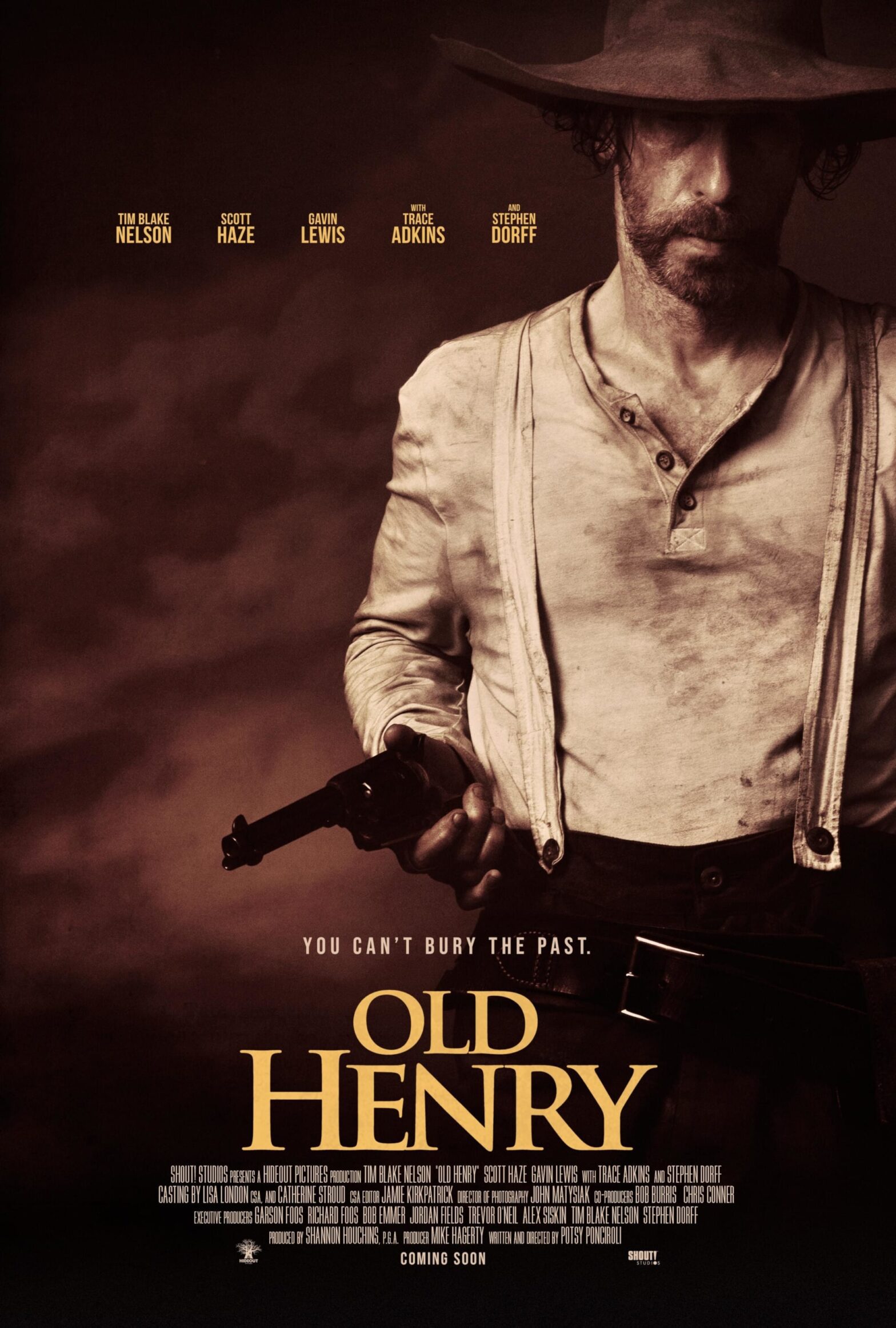 Poster for the movie "Old Henry"