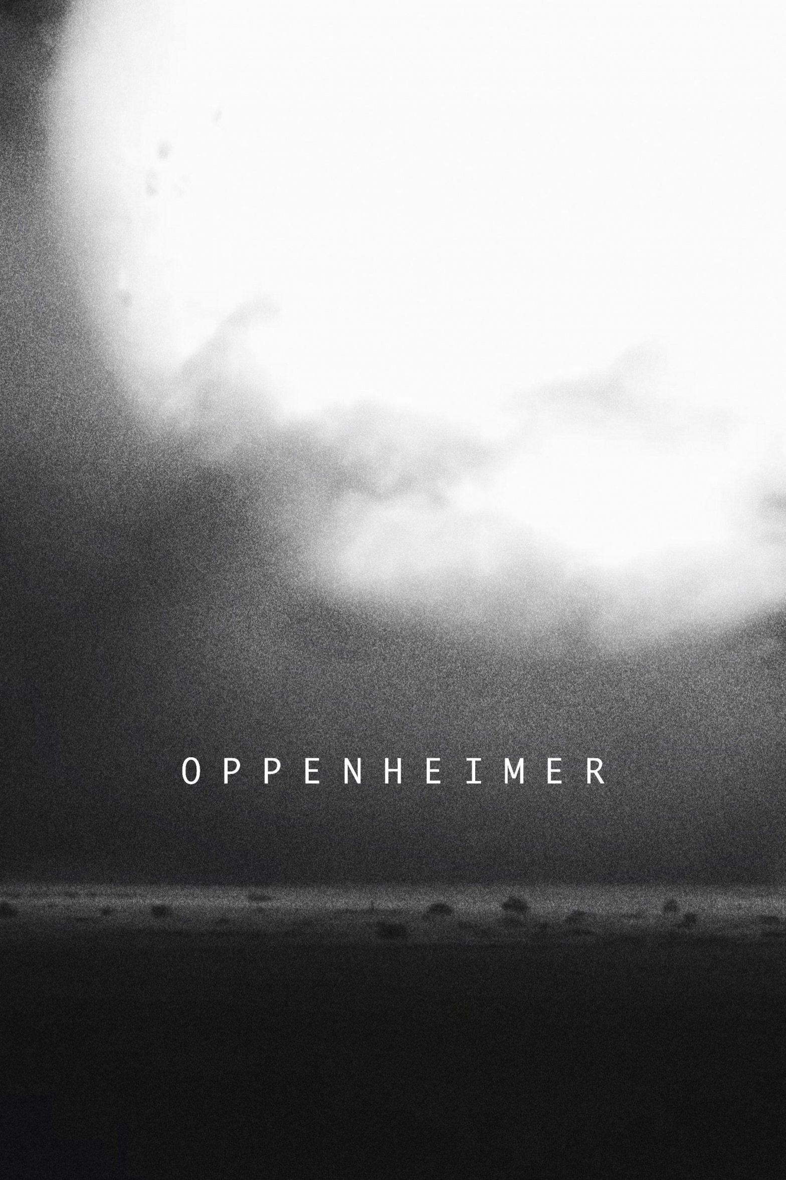 Poster for the movie "Oppenheimer"