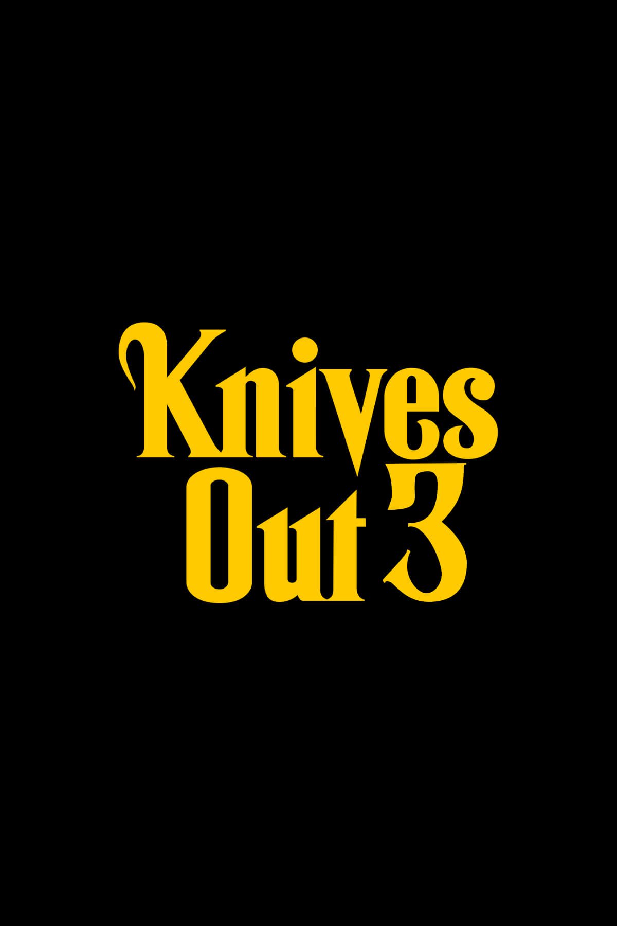 Poster for the movie "Knives Out 3"