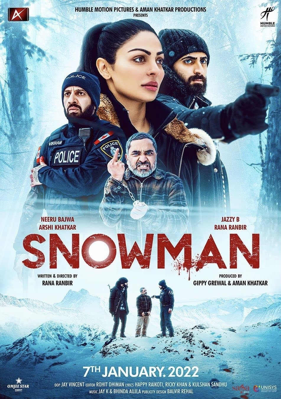 Poster for the movie "Snowman"
