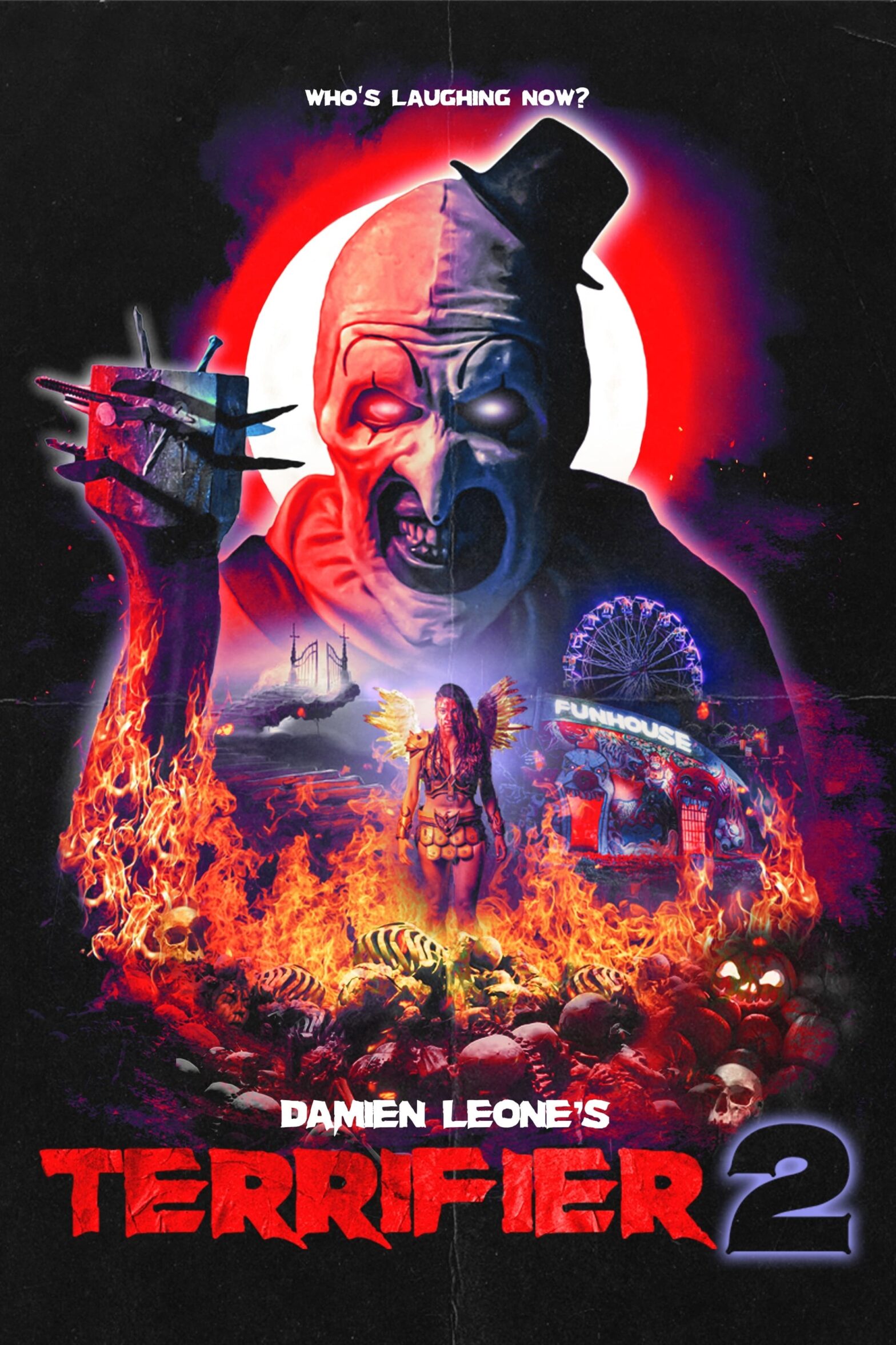 Poster for the movie "Terrifier 2"