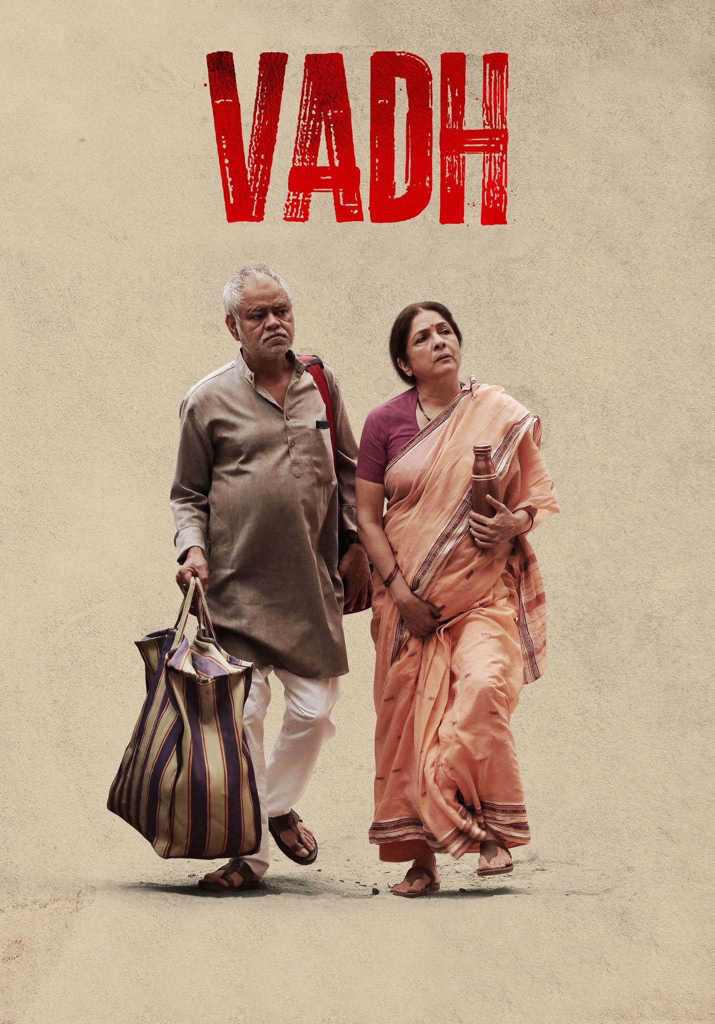 Poster for the movie "Vadh"