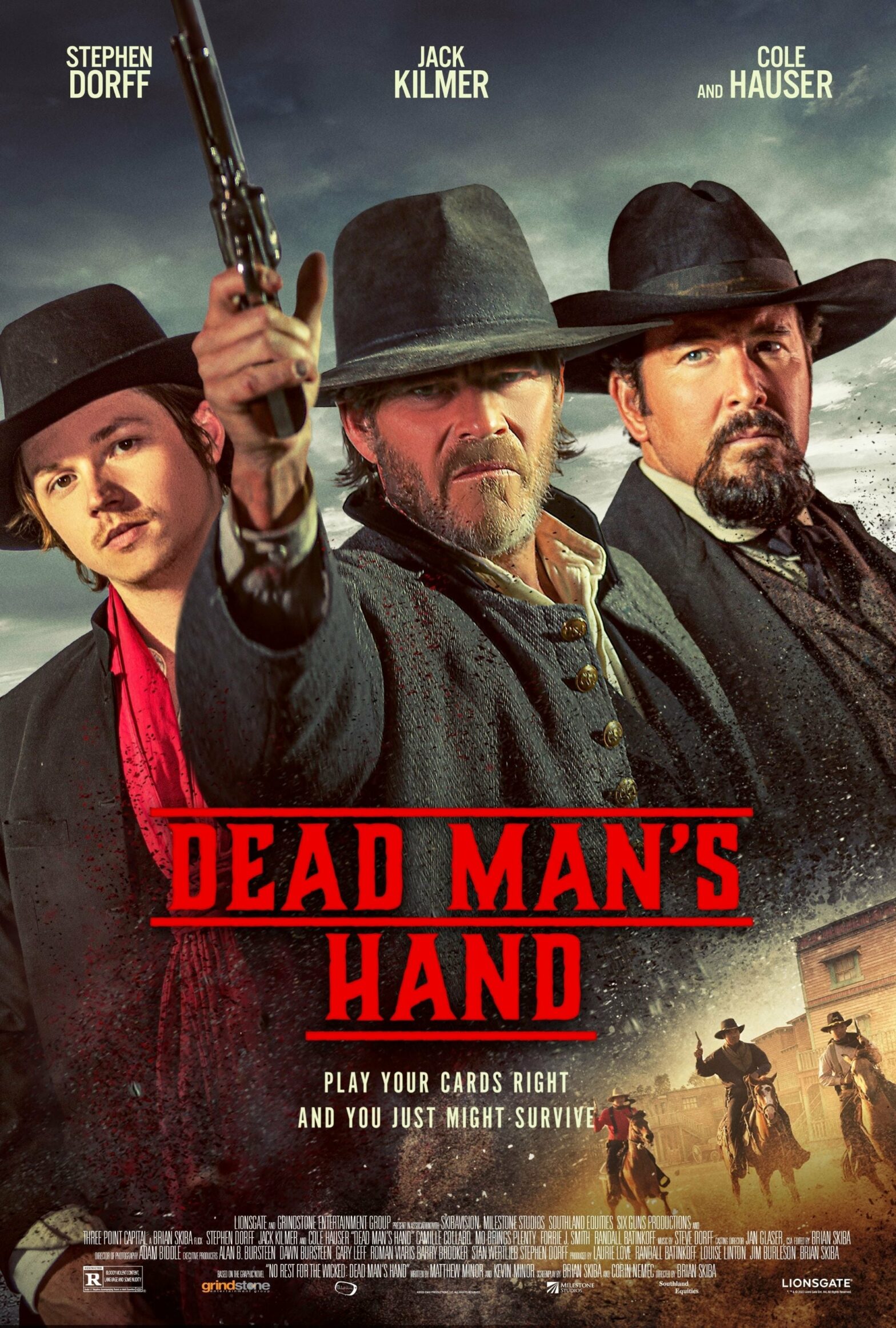 Poster for the movie "Dead Man's Hand"