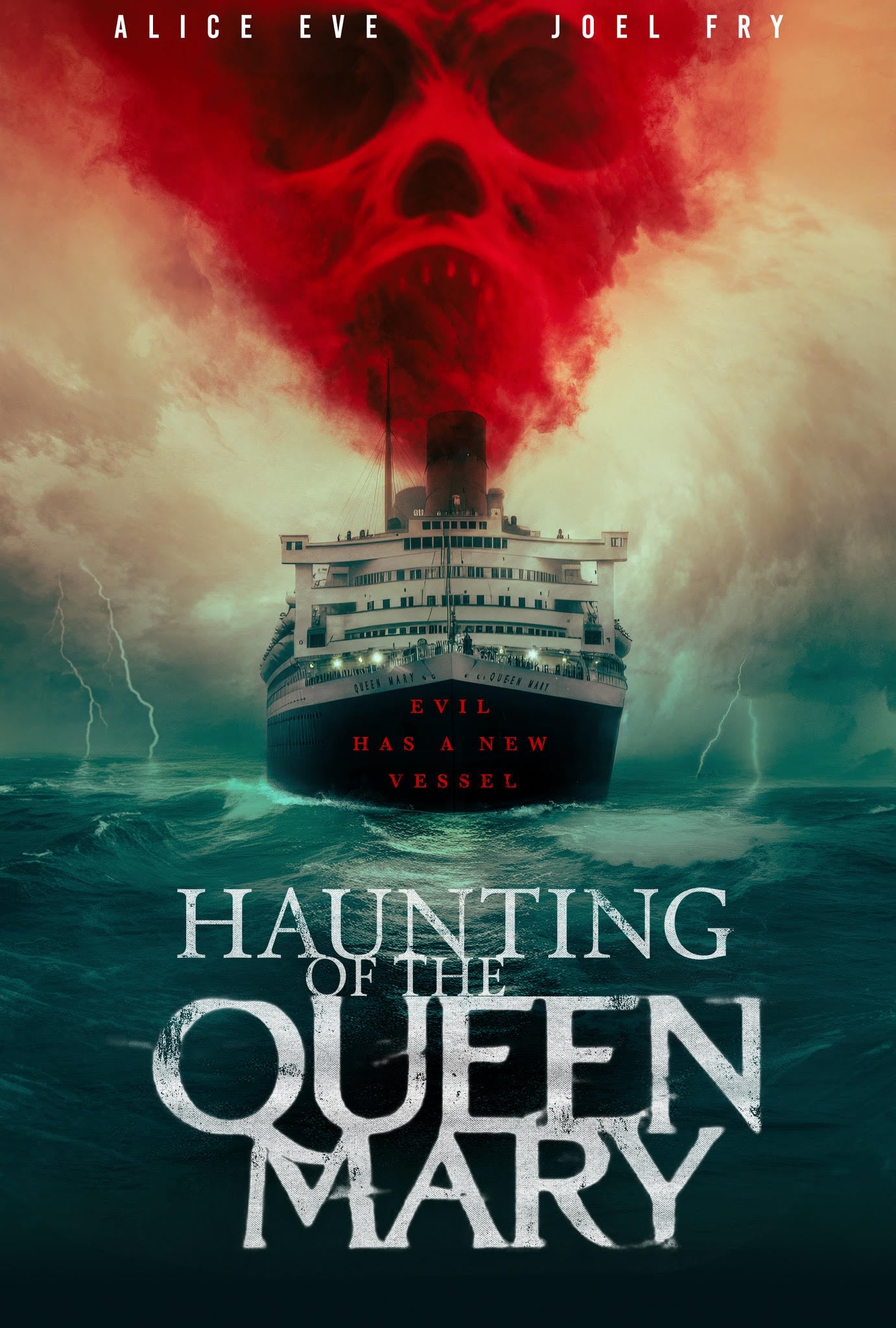 Poster for the movie "Haunting of the Queen Mary"