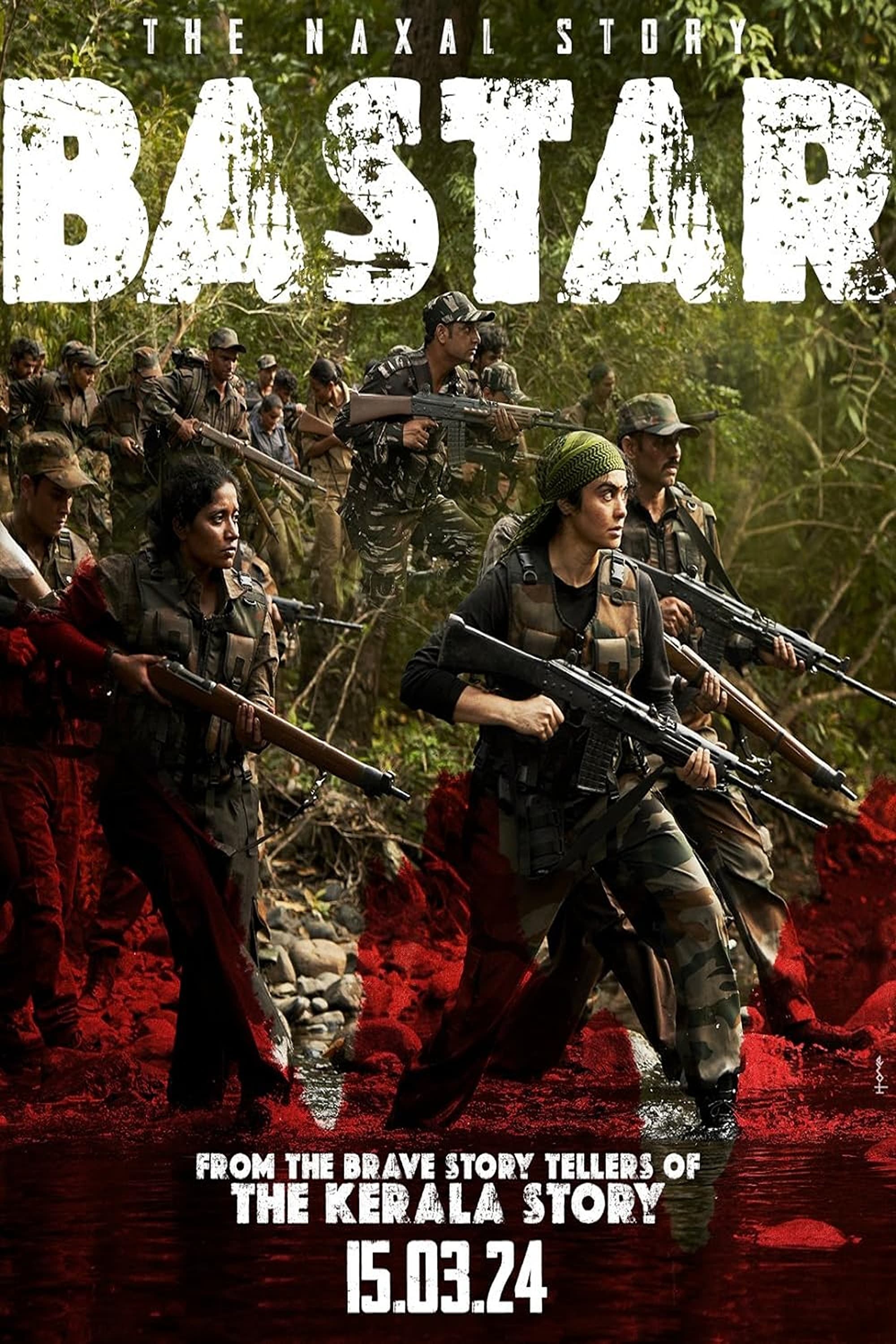 Poster for the movie "Bastar: The Naxal Story"