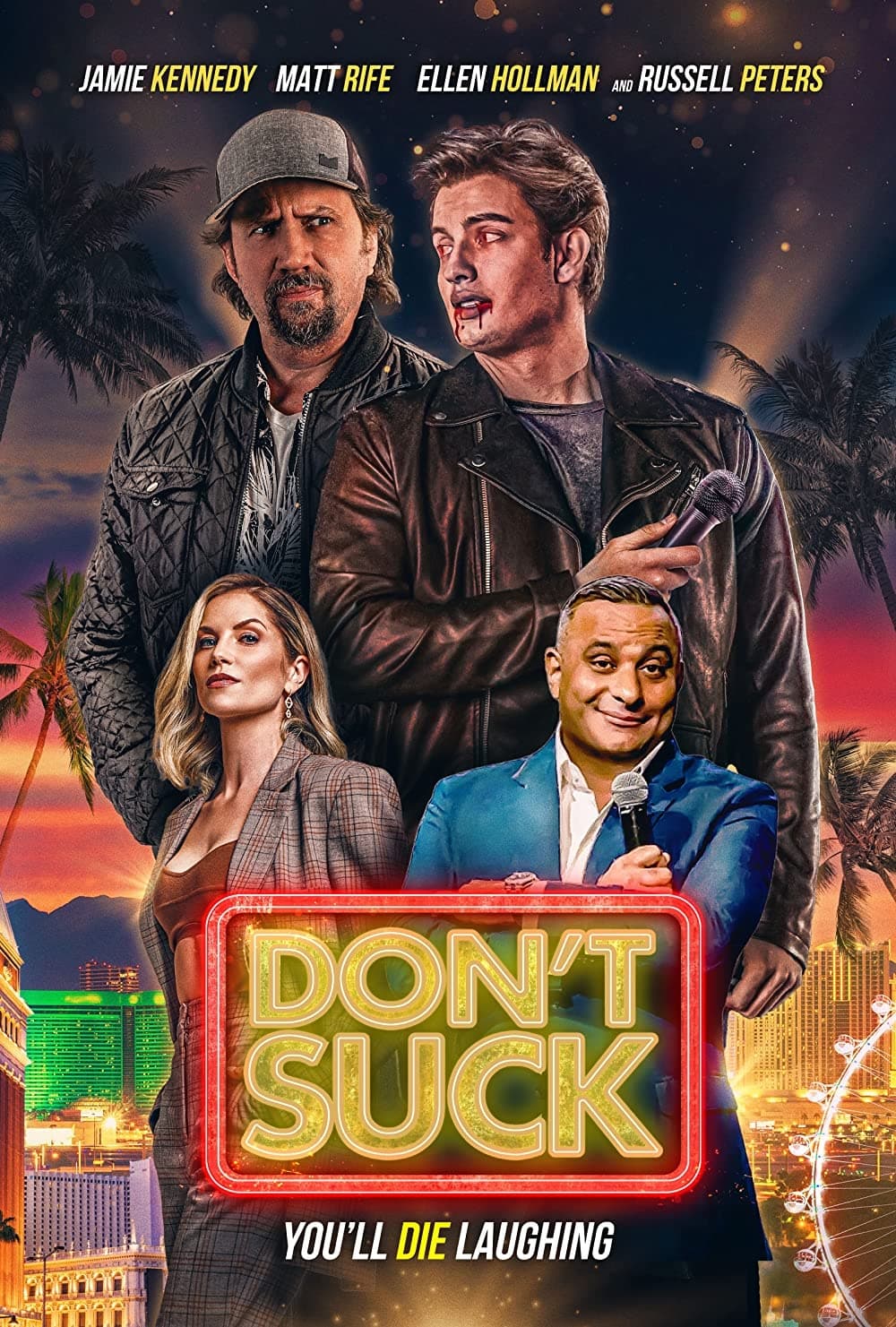 Poster for the movie "Don't Suck"
