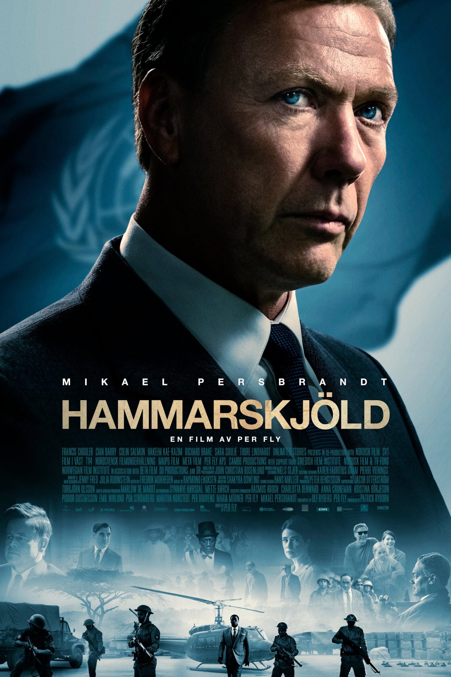 Poster for the movie "Hammarskjöld"