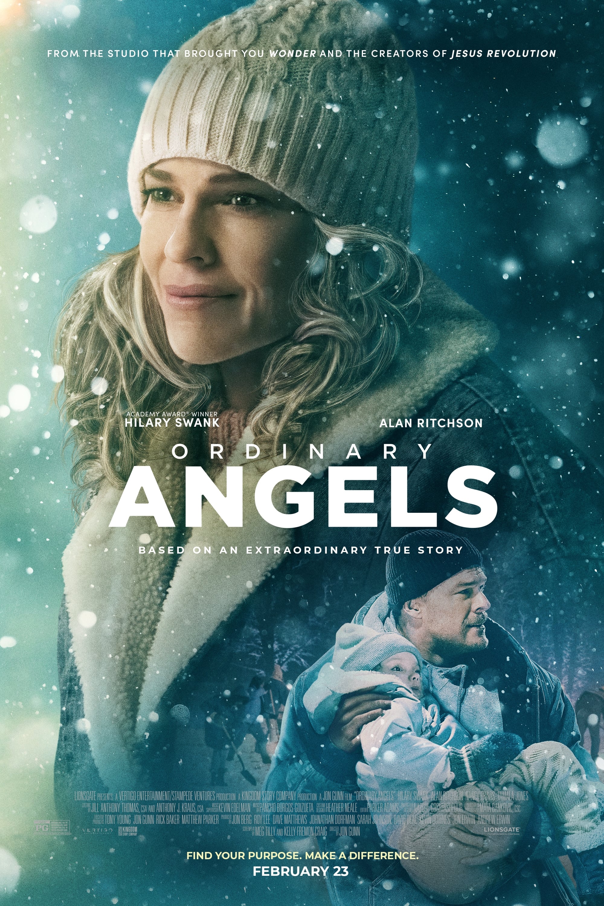 Poster for the movie "Ordinary Angels"