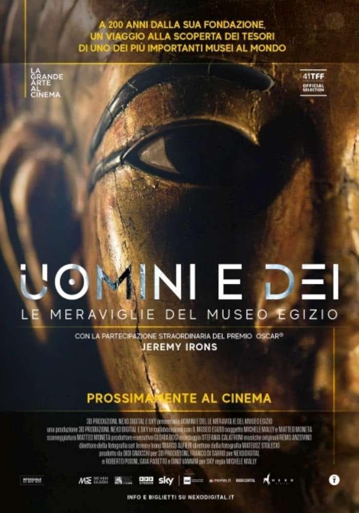 Poster for the movie "The Immortals: The Wonder of the Museo Egizio"