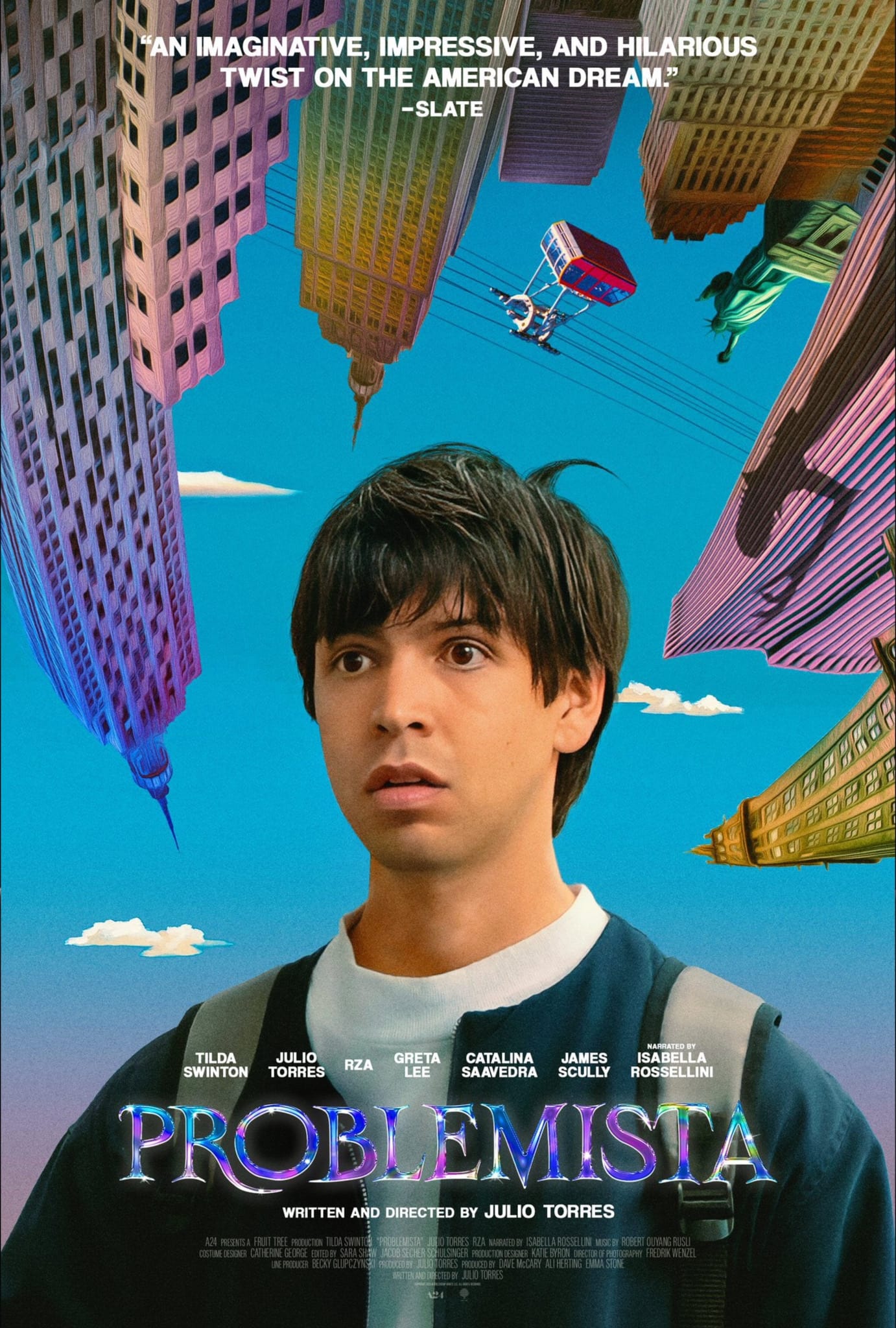 Poster for the movie "Problemista"