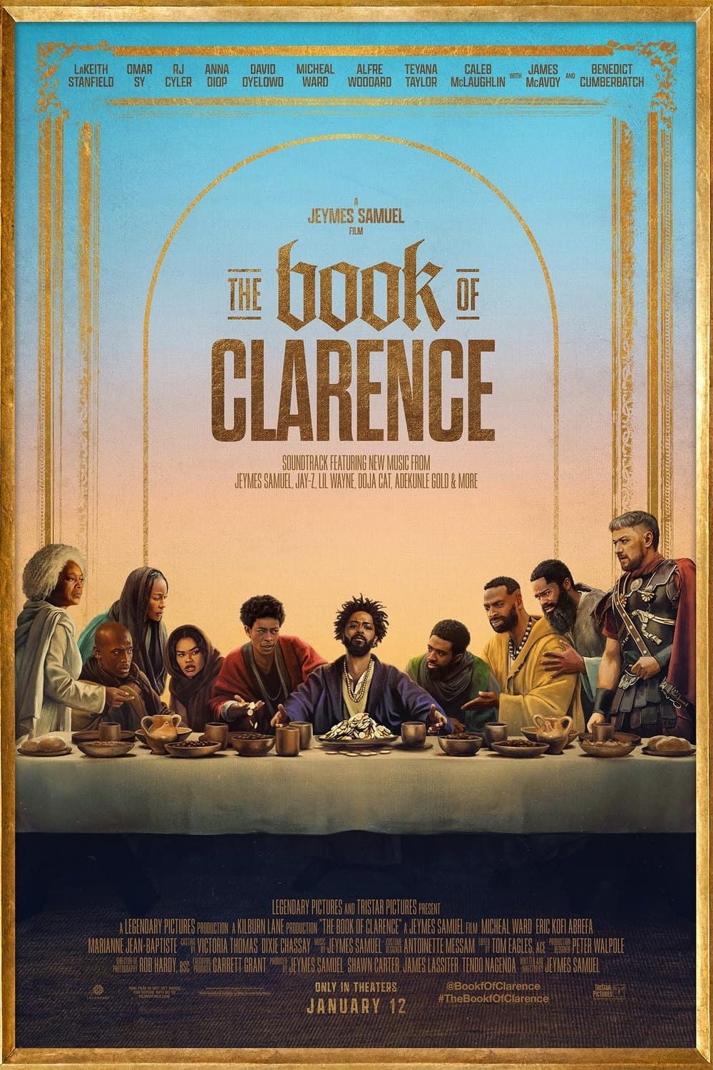 Poster for the movie "The Book of Clarence"