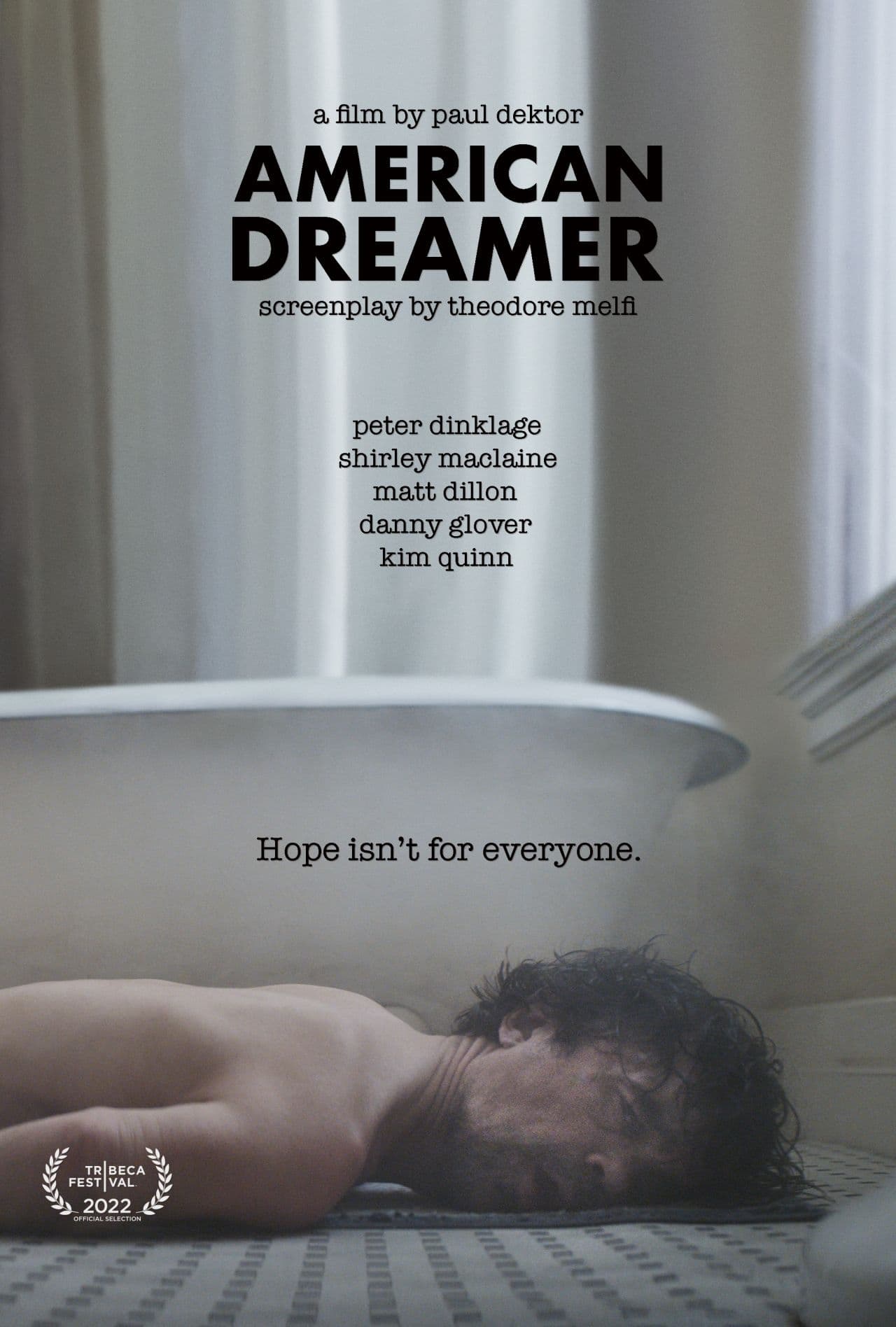 Poster for the movie "American Dreamer"